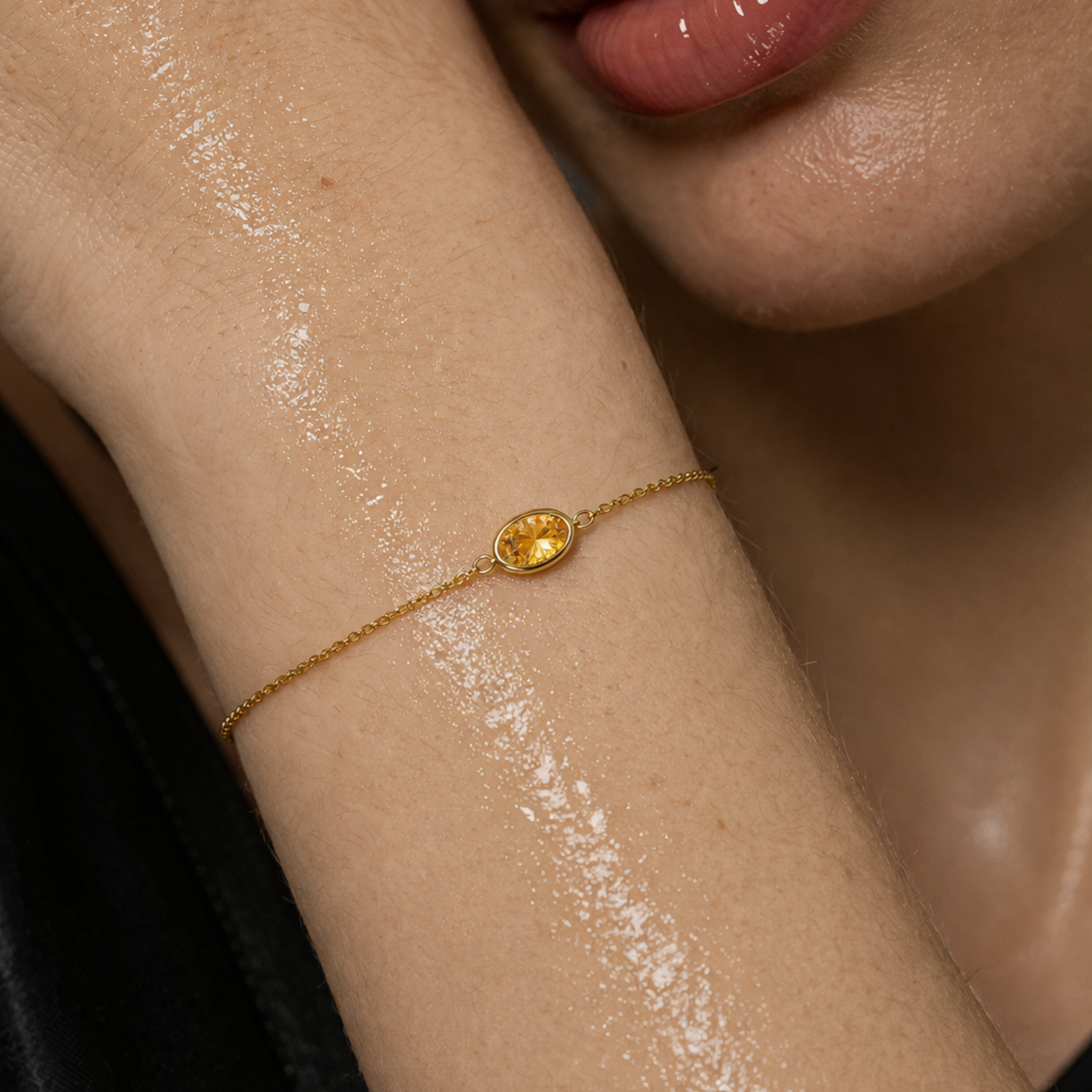 Bracciale Lumen Oval Verde