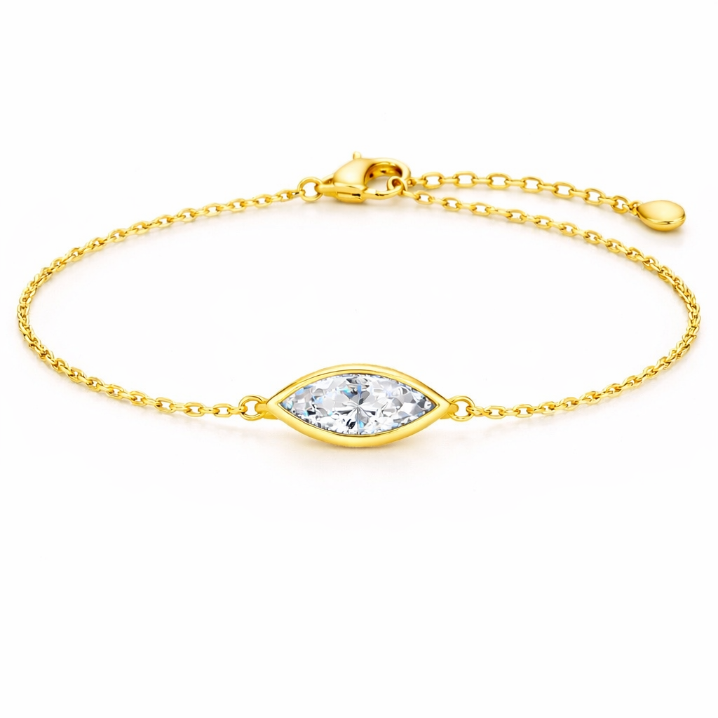 Bracciale Lumen Marquise Blu