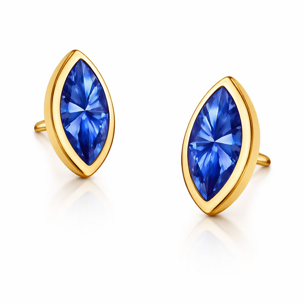 Orecchino Lumen Marquise Bianco