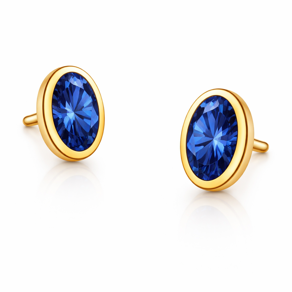 Orecchino Lumen Oval Rosa