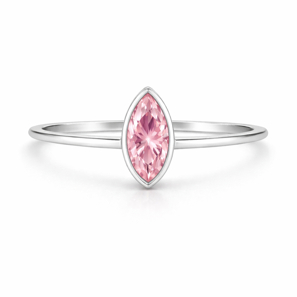 Anello Lumen Marquise Rosa
