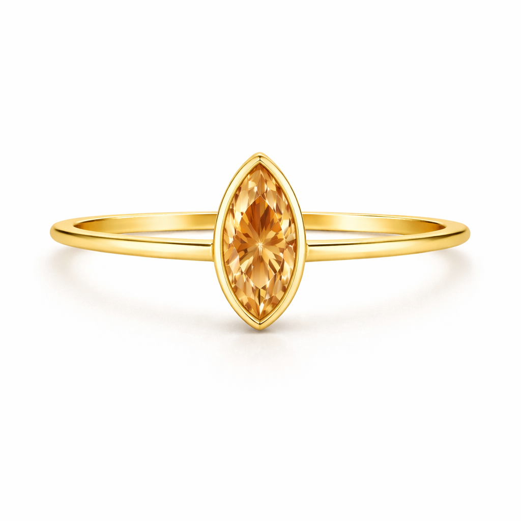 Anello Lumen Marquise Rosa