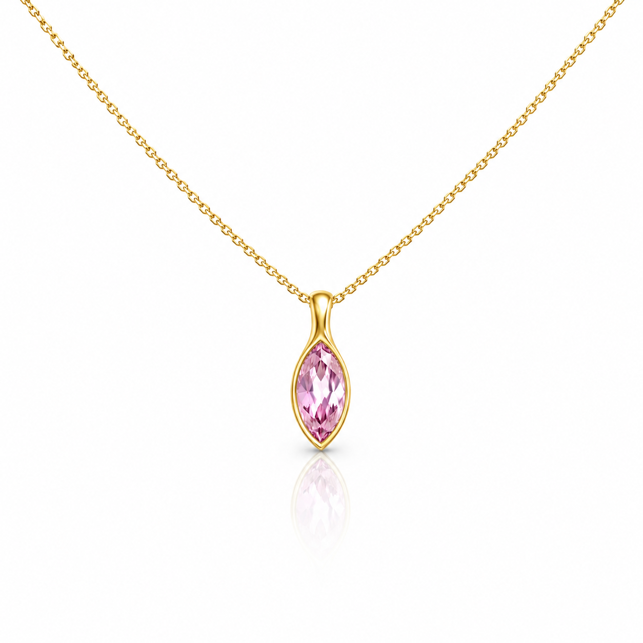 Collana Lumen Marquise Bianco