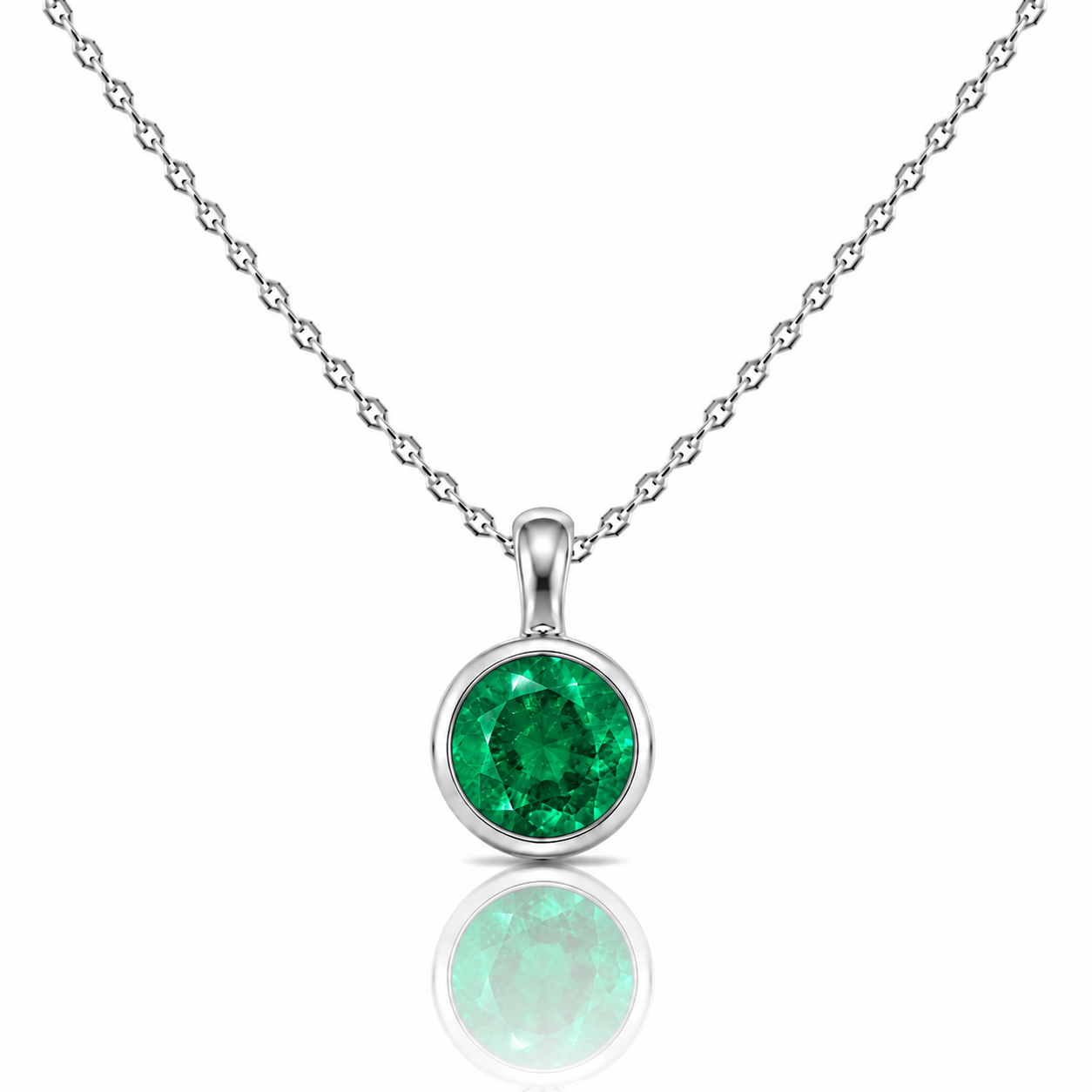Collana Lumen Rotondo Rosa