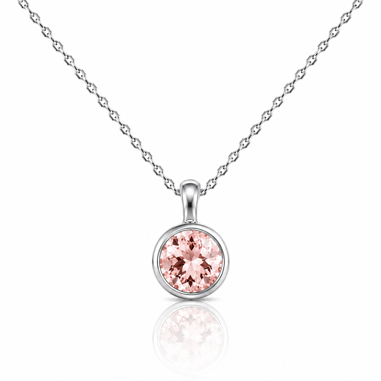 Collana Lumen Rotondo Rosa
