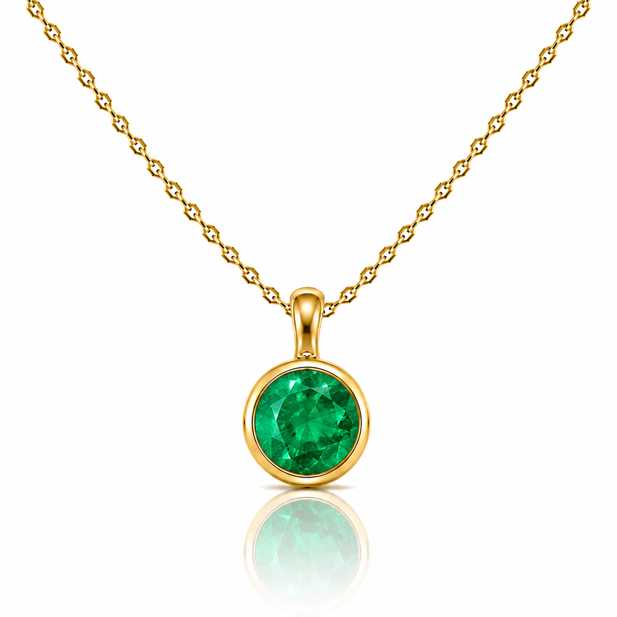 Collana Lumen Rotondo Rosa