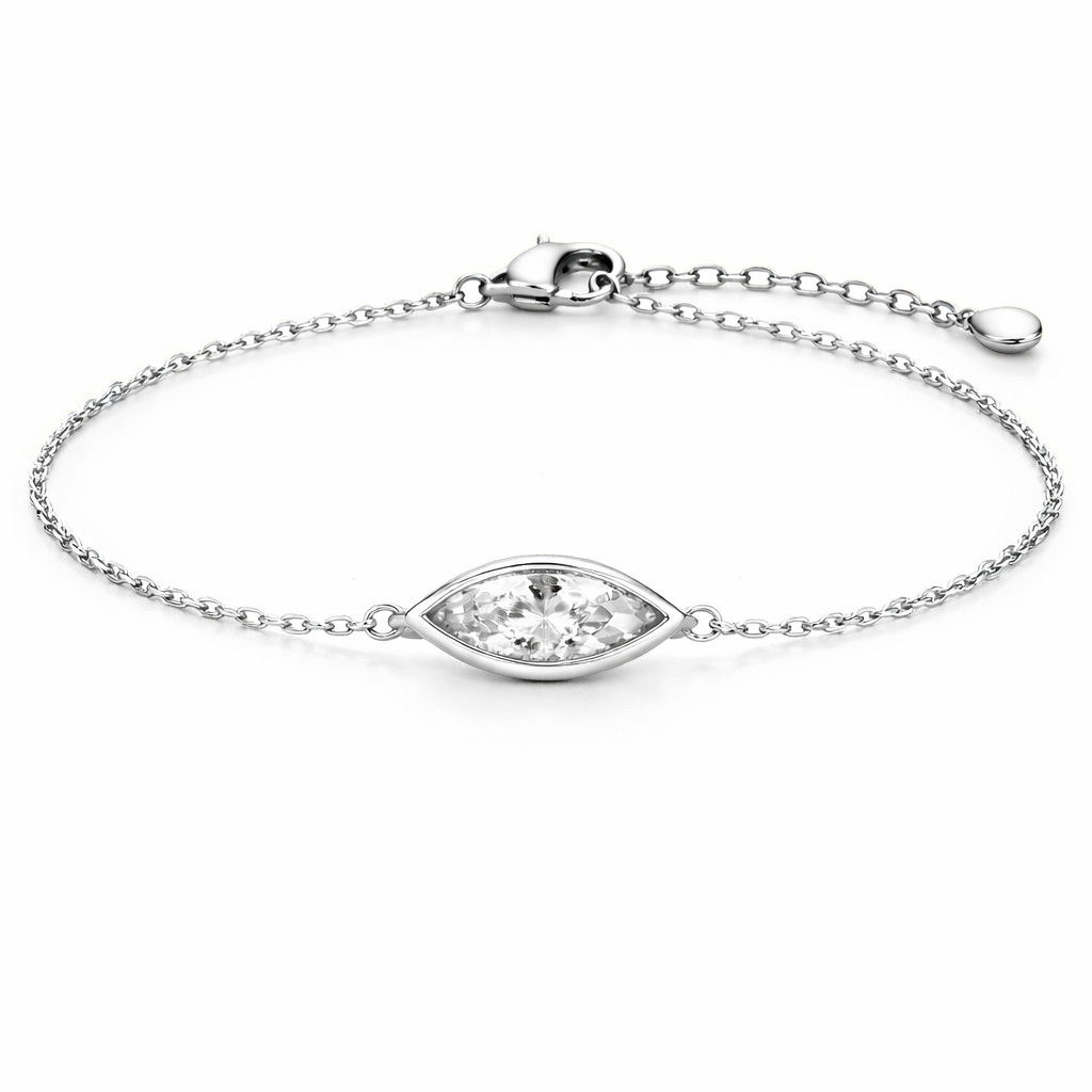 Bracciale Lumen Marquise Bianco