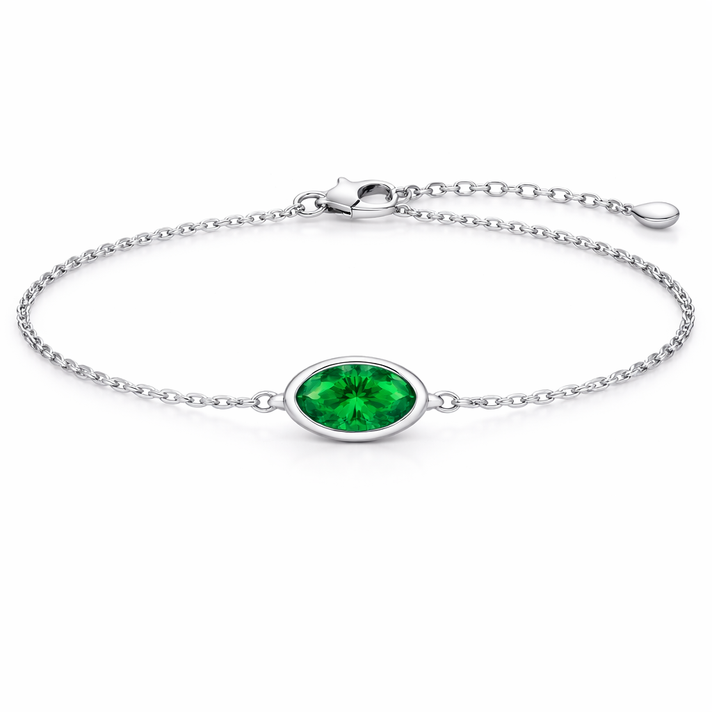 Bracciale Lumen Oval Bianco