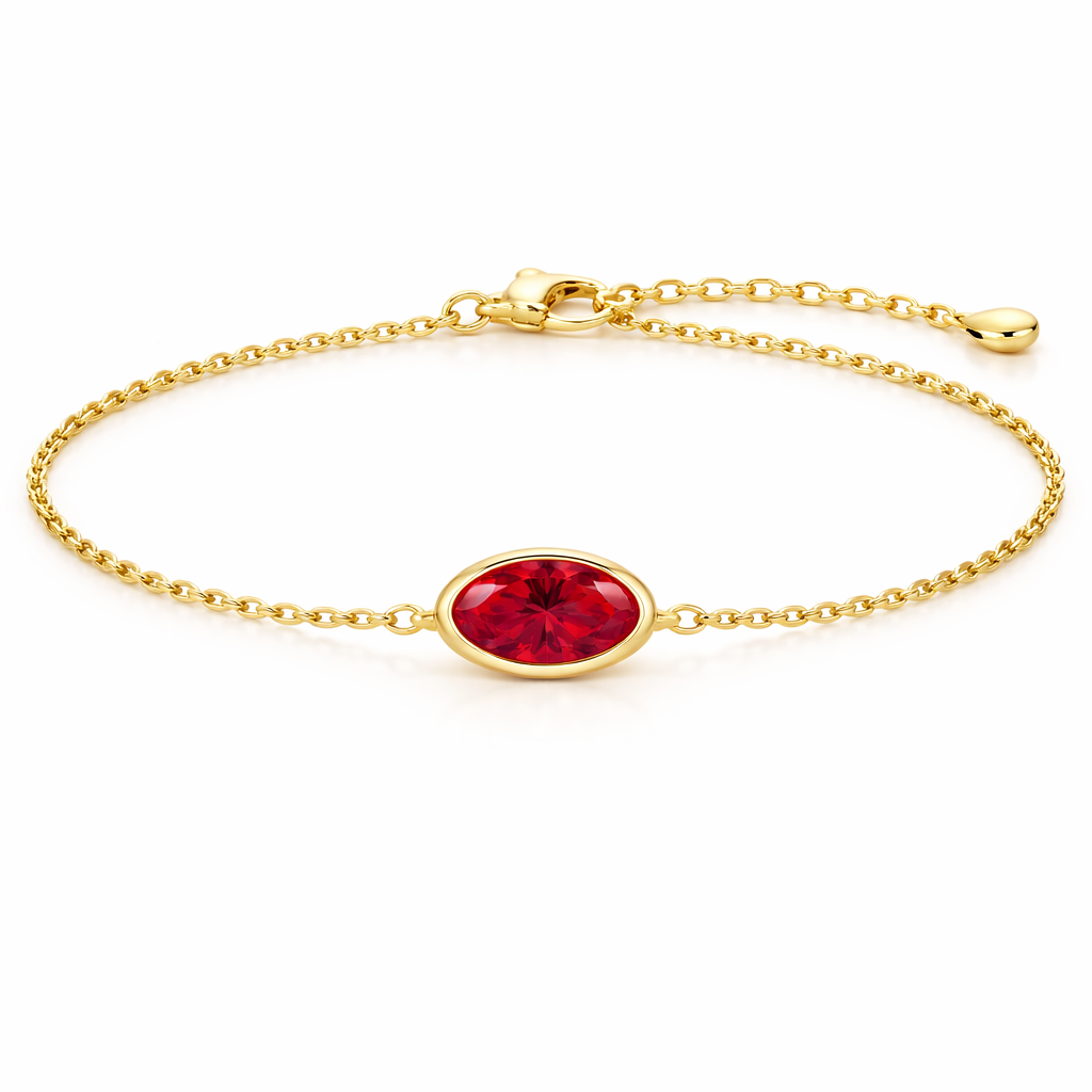 Bracciale Lumen Oval Bianco