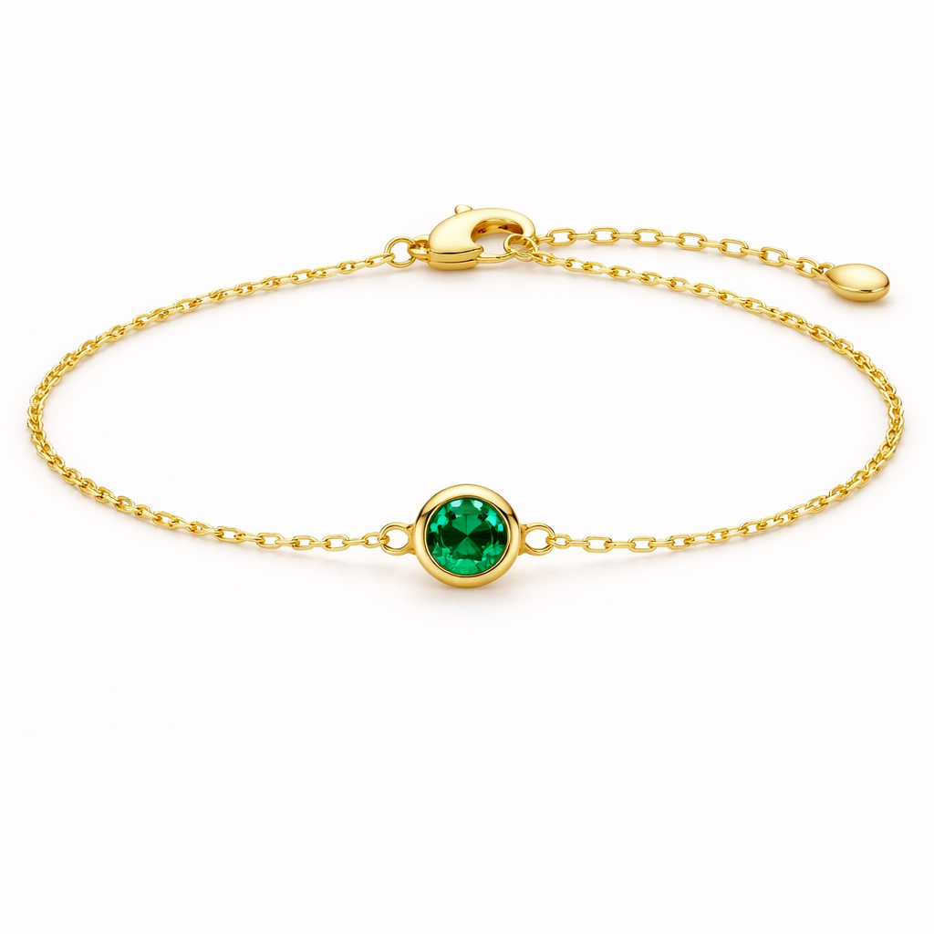 Bracciale Lumen Round Verde