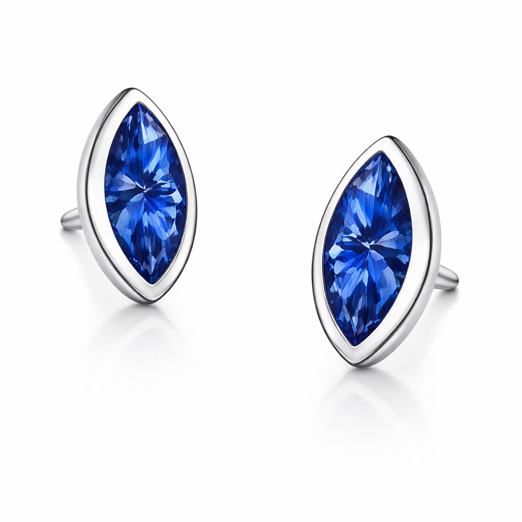 Orecchino Lumen Marquise Bianco