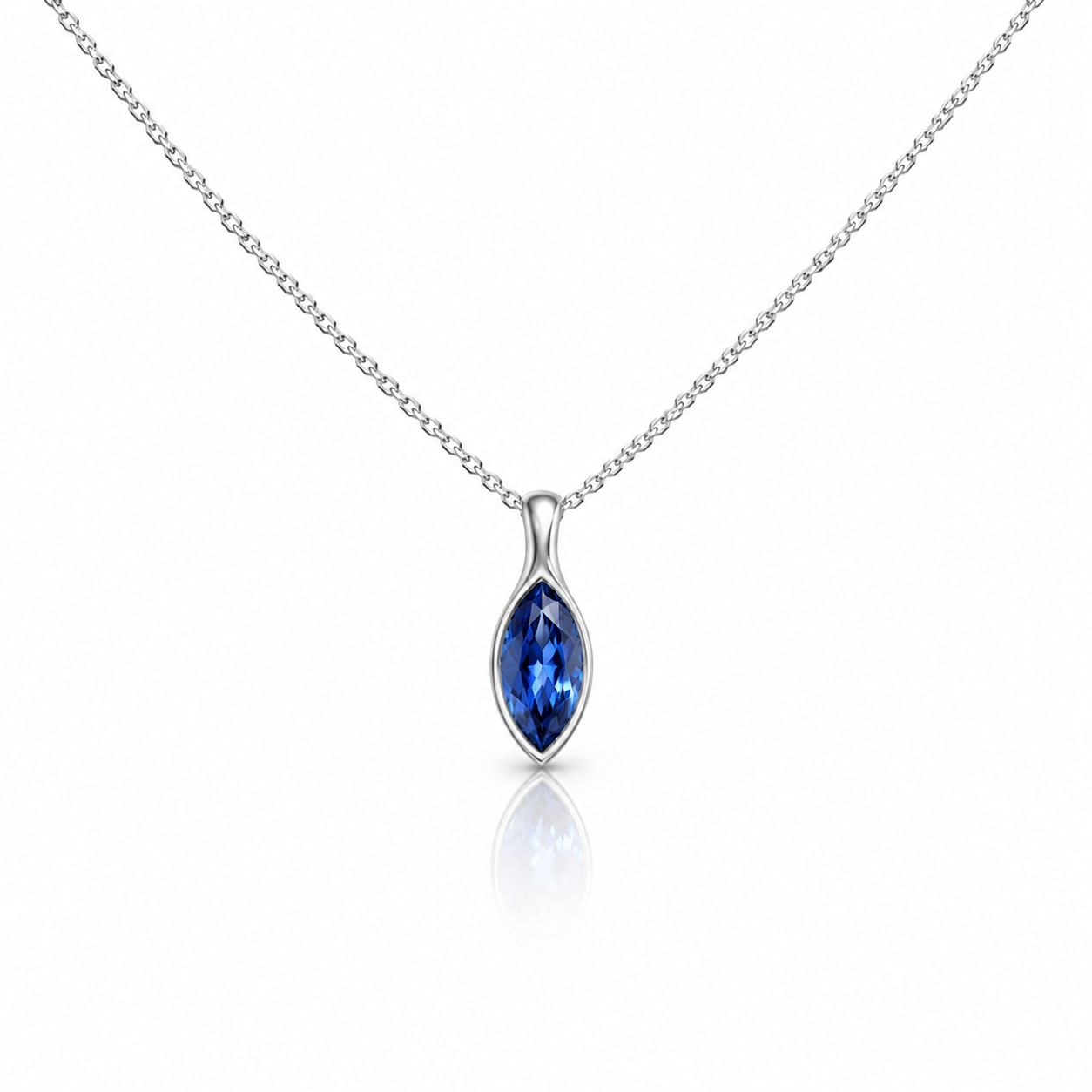 Collana Lumen Marquise Bianco