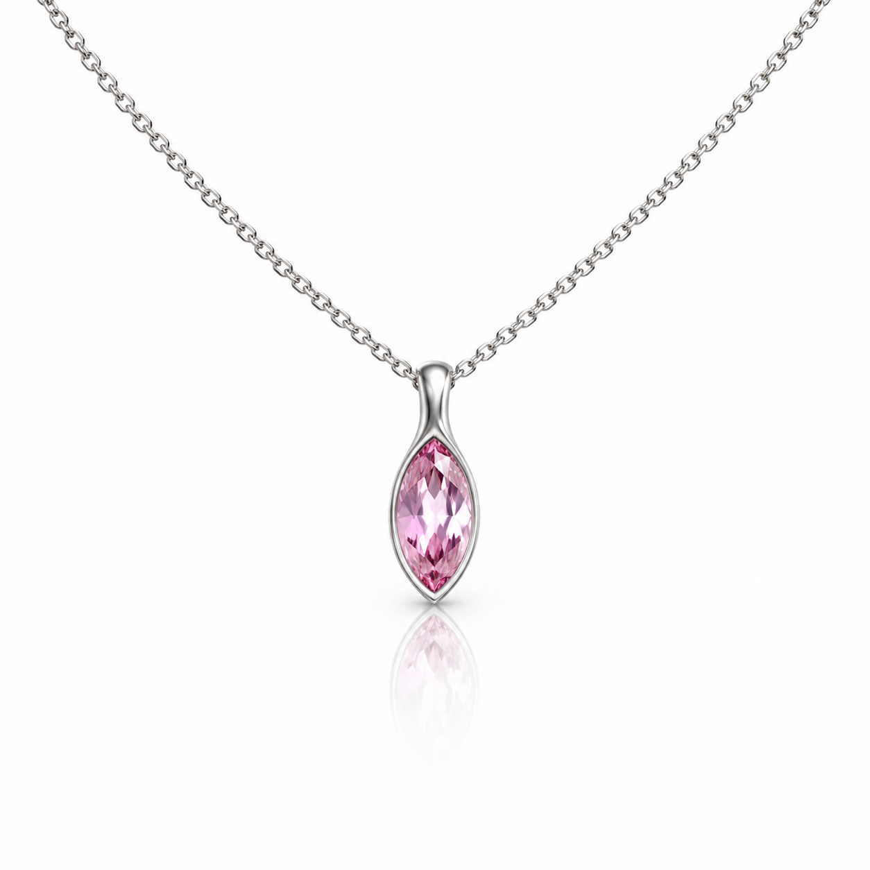 Collana Lumen Marquise Bianco