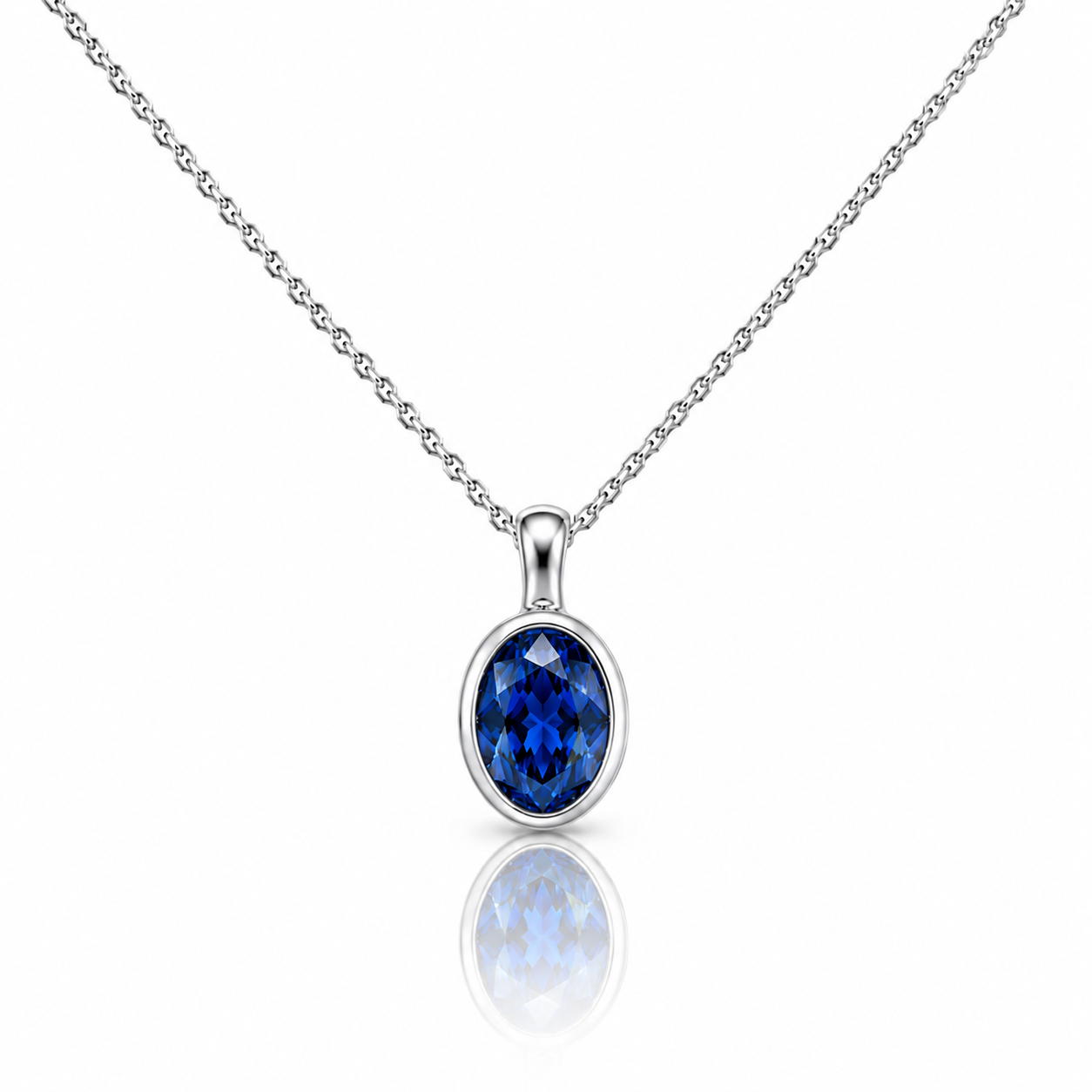 Collana Lumen Ovale Verde