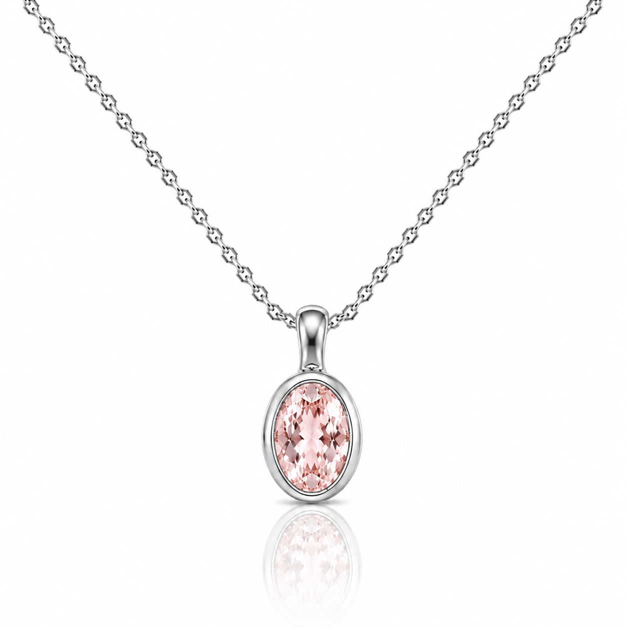 Collana Lumen Ovale Verde