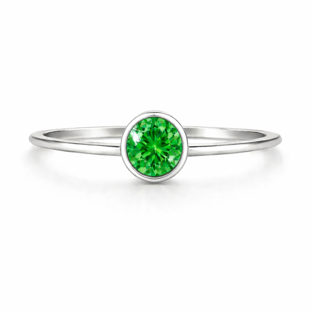 Anello Lumen Round Champagne