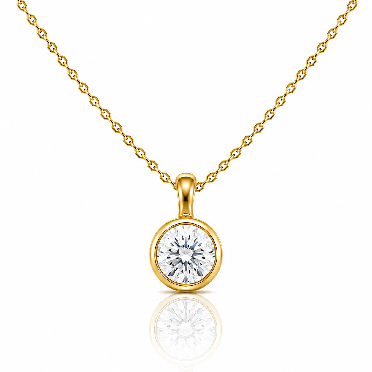 Collana Lumen Rotondo Rosa